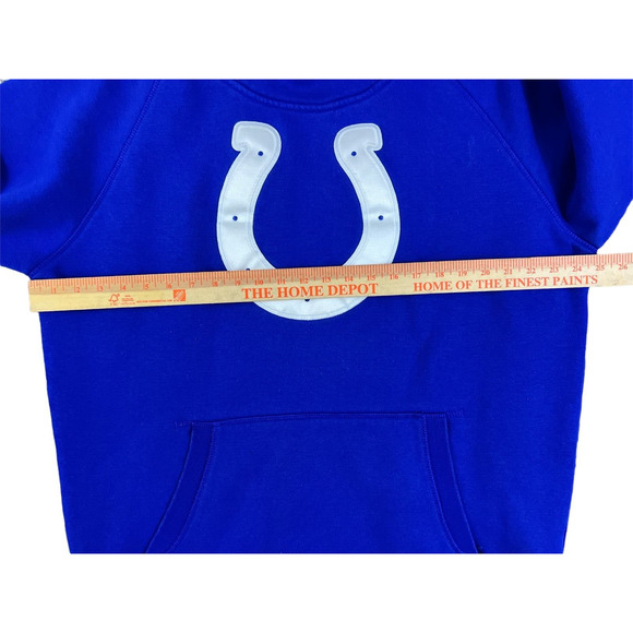 NFL Indianapolis Football Colts Blue Pullover Hoodie Men's Size‎ XL - Picture 6 of 7